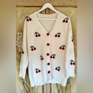 Cherry Chic Cardigan